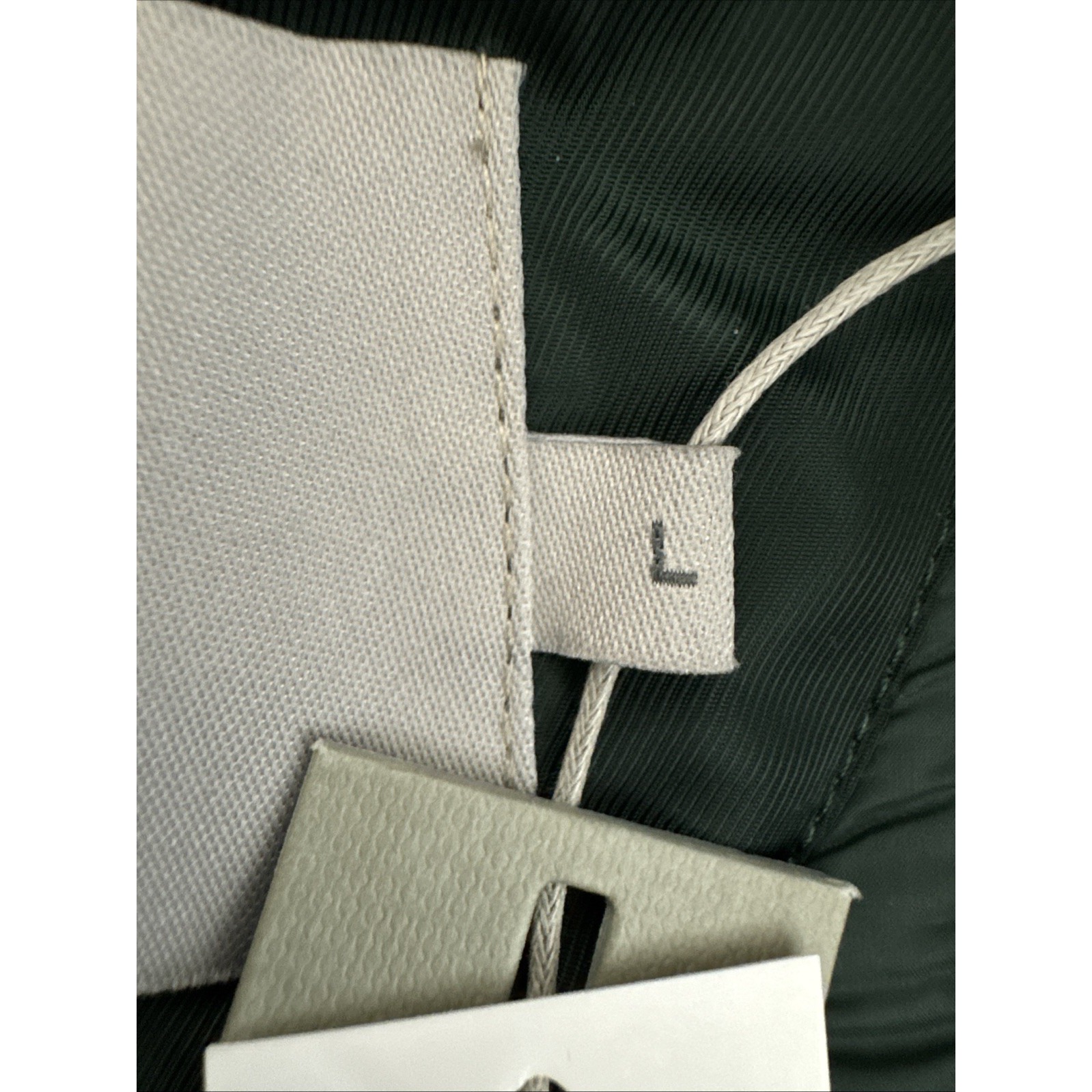 Hudson Men's L Vertical Quilted Snap Jacket Green Nwt — image 6 of 8